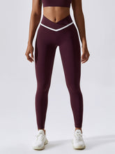 Air Cloud Kontrast-Trainings-Yoga-Leggings